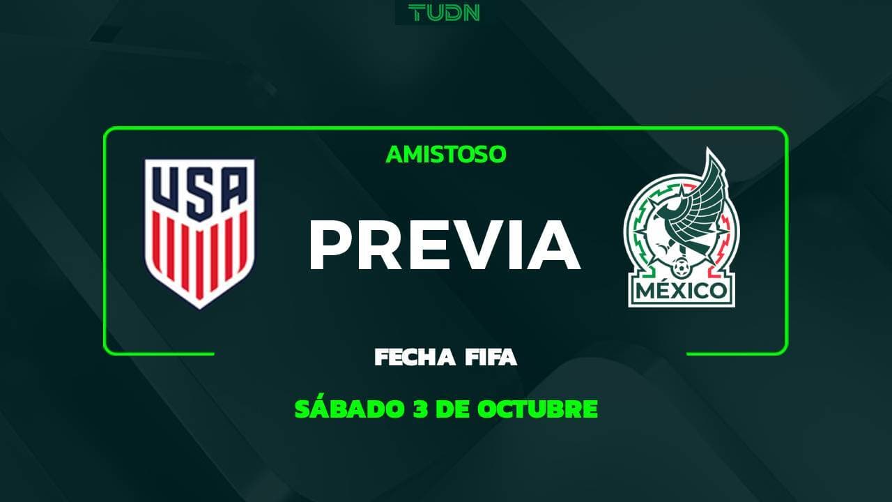 Rafa Márquez y México, otra vez ante EUA: Así puedes ver el partido de esta Fecha FIFA