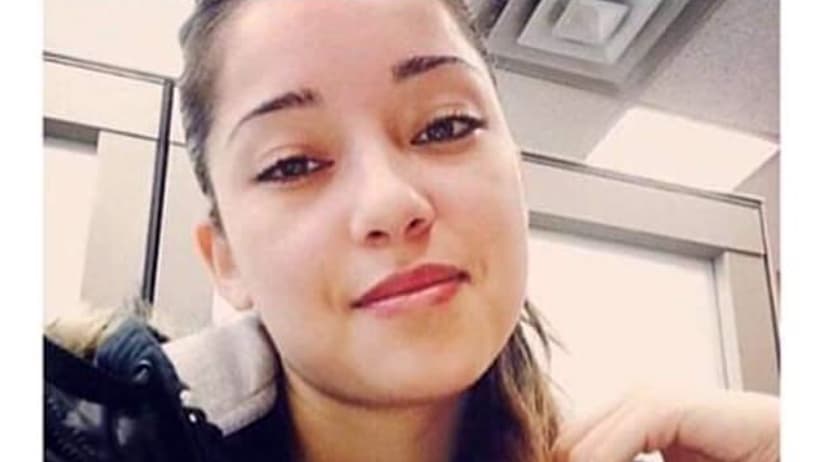 Famiiares y amigos de María Marrero colocaron afiches con su información, desesperados por no saber dónde estaba.