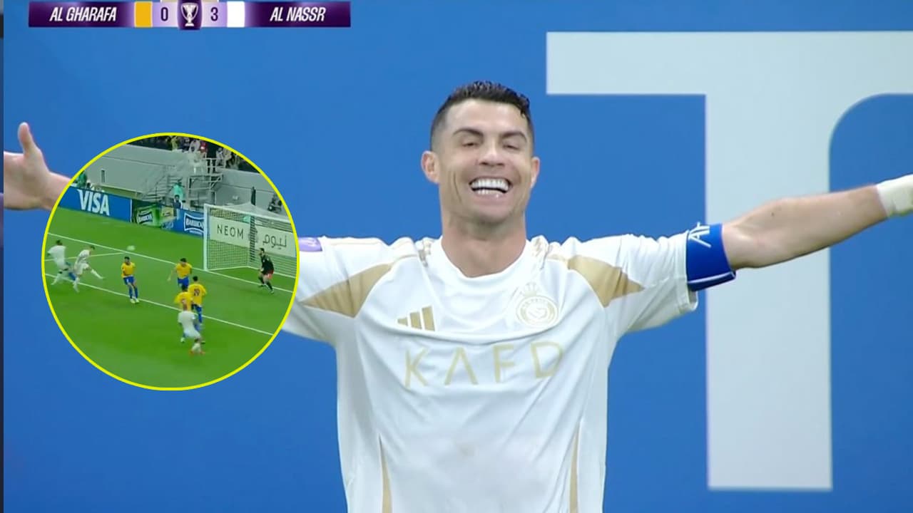 Cristiano Ronaldo no para y anota doblete en la Champions de Asia