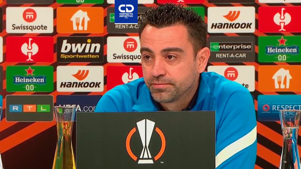 Xavi teme que Frankfurt "pase por encima" del Barça en Europa League