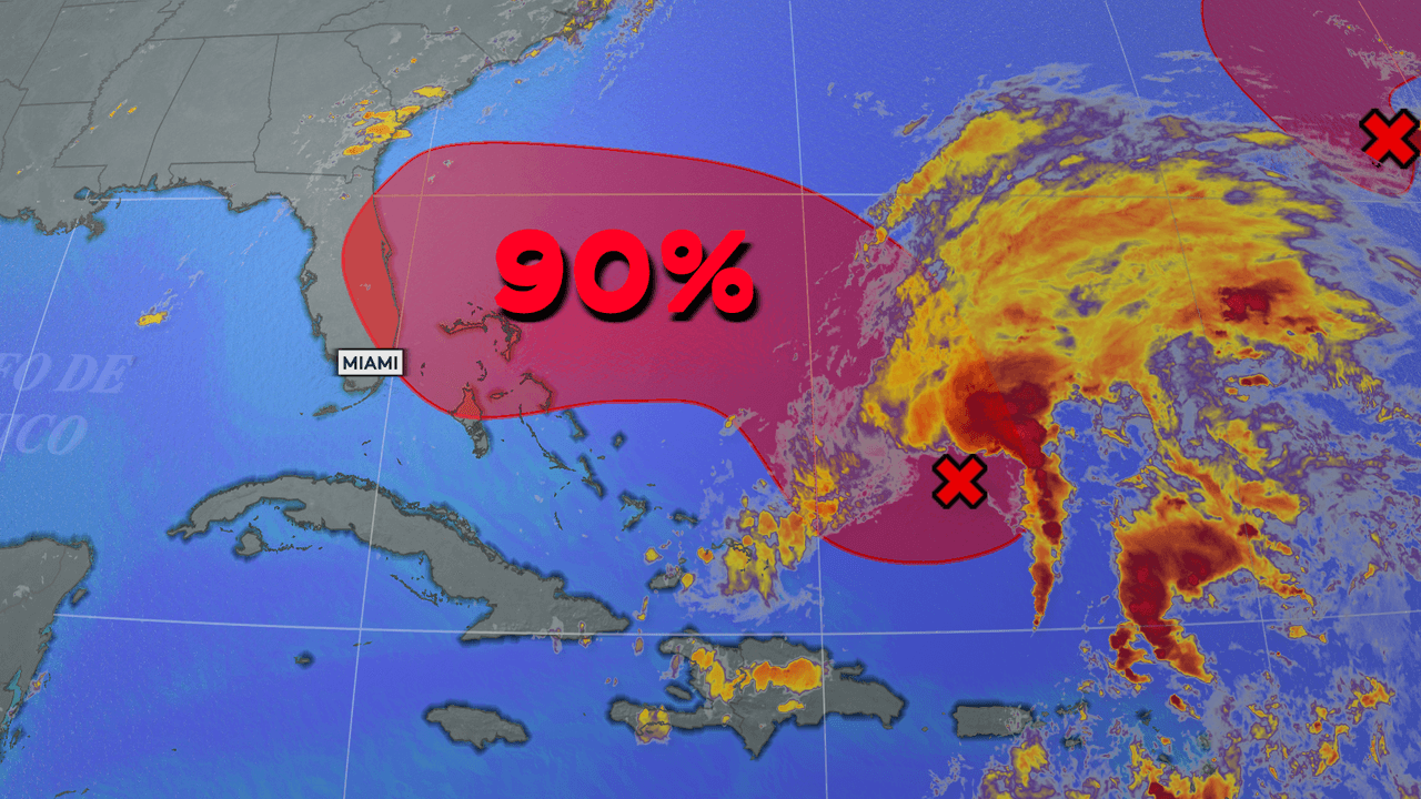 El próximo ciclón tropical está a horas de formarse y se dirige hacia las costas de Florida