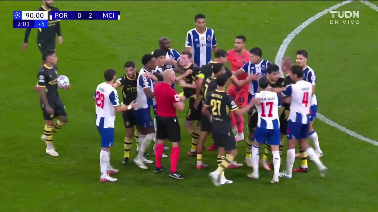 ¡Se calientan los ánimos! Haaland se hace de empujones con Rosario
