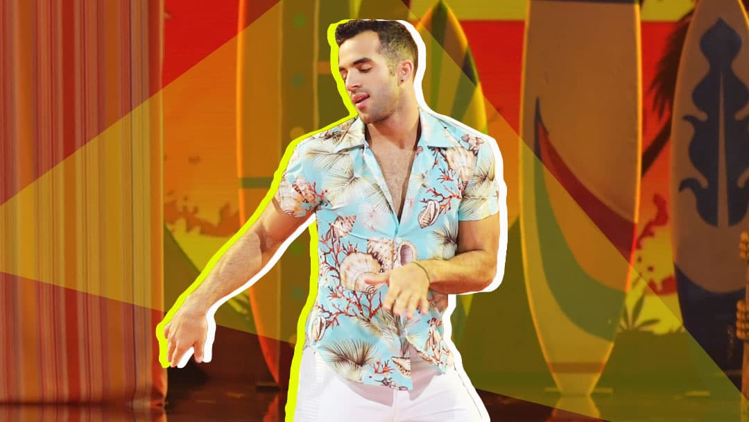 Danell Leyva estuvo cerca de llevarse el oro en Mira Quién Baila