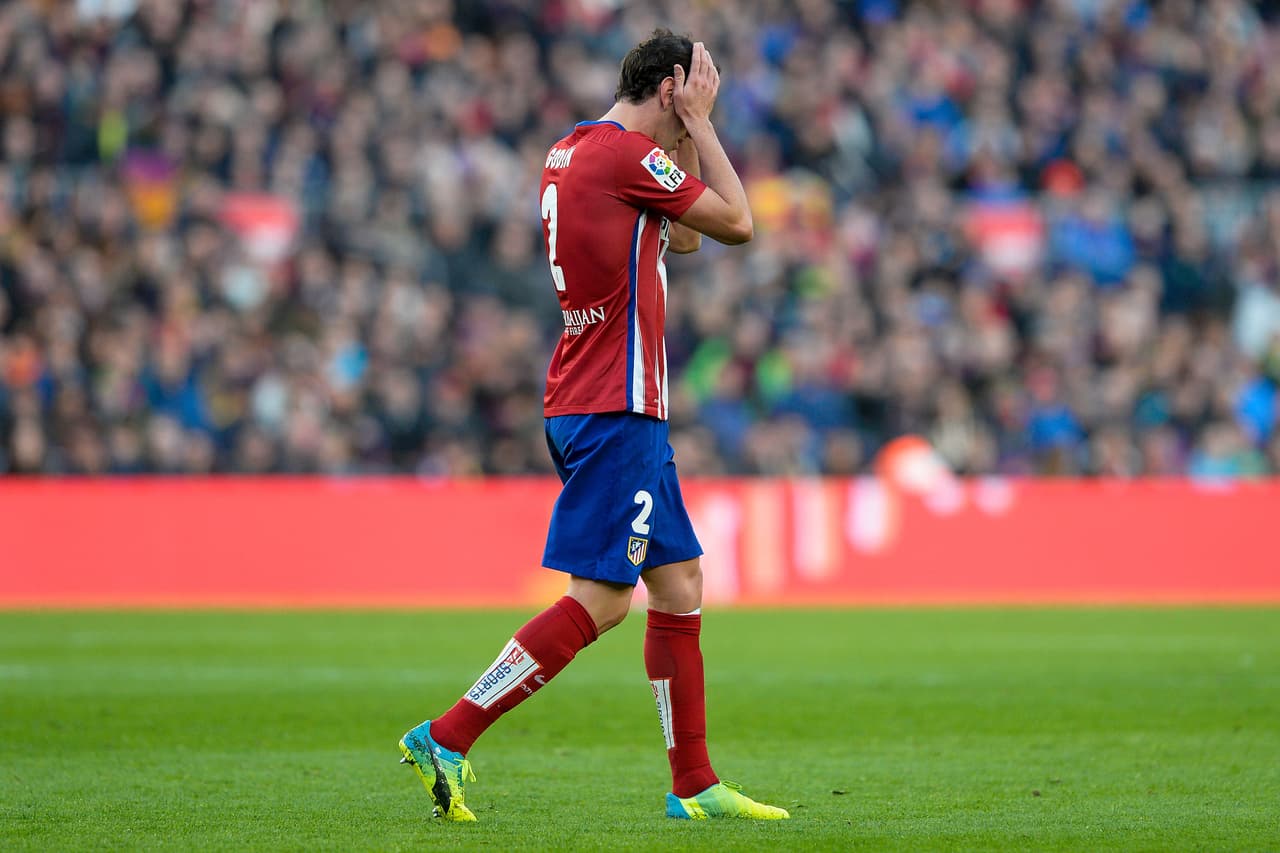 Diego Godín, se perderá la semifinal de ida en la Champions