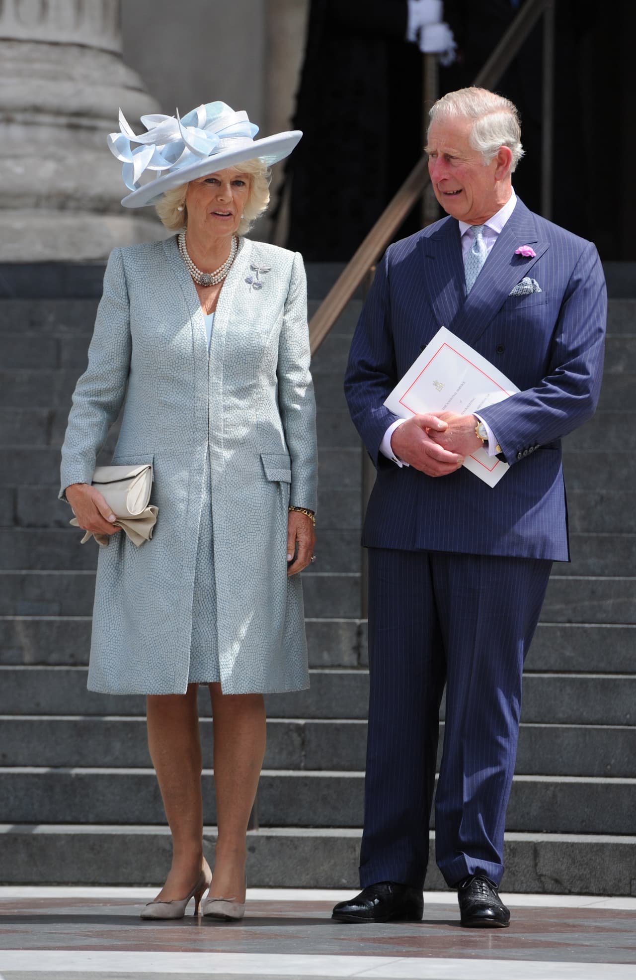 Imágenes de la misa del festejo de la Reina Isabel.