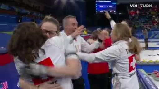 Suiza elimina a Estados Unidos y va a la Final en curling por su primer oro