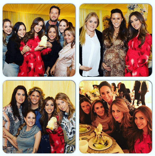 El pequeño Manuel está rodeoado de mucha gente que lo ama.