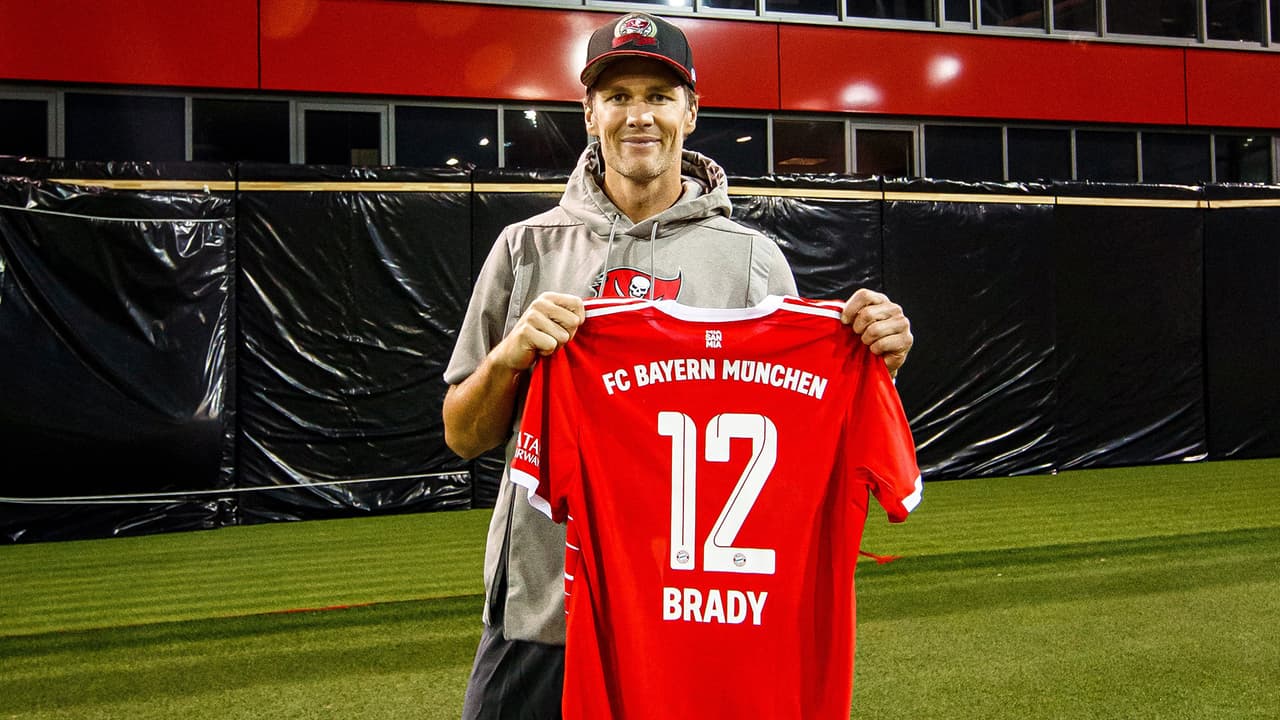 ¿Fan del Bayern? Tom Brady presumió el jersey del equipo alemán 
