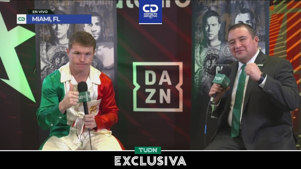 ‘Canelo’ y los colores de su pijama: “Orgulloso de representar a mi país”