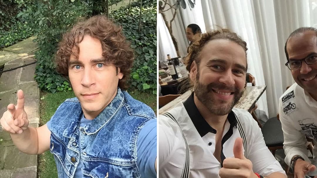 Carlos de la Mota es otro que aparenta otra edad cuando no tiene vello en el rostro.