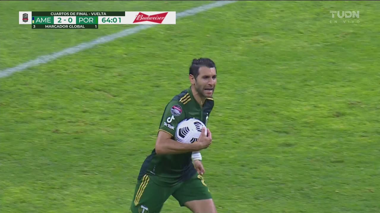 ¿Y la falta? Inexistente penal, pero Portland puso el 2-1