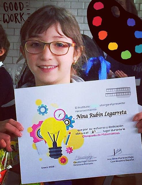 ¡Nina es una niña ejemplar!