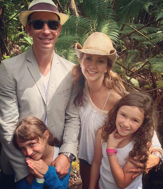 Mía y Nina son el fruto del amor entre Erik Rubín y Andrea Legarreta.