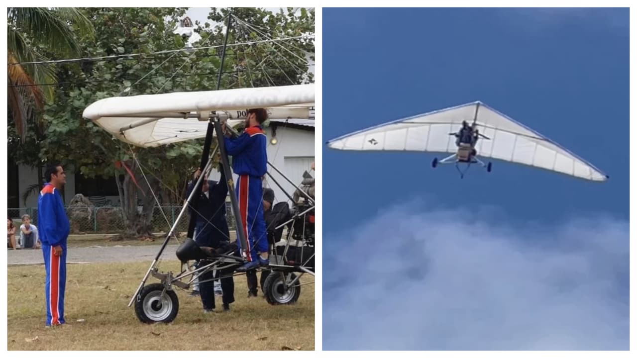 Cubanos que llegaron a los Cayos de Florida en un avión delta ultraligero pedirán asilo en EEUU