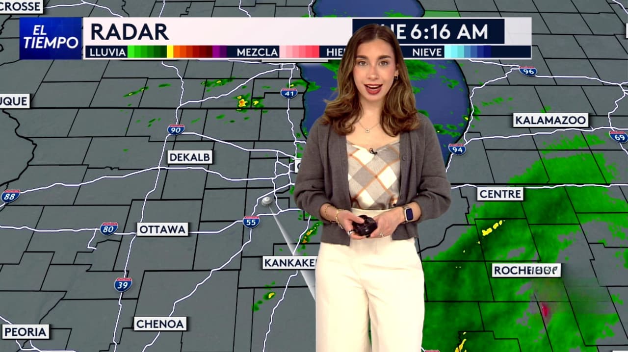 Pronóstico del tiempo hoy en Chicago: Temperaturas cálidas con lluvia por la mañana y sol por la tarde; el termómetro alcanzará 70°F