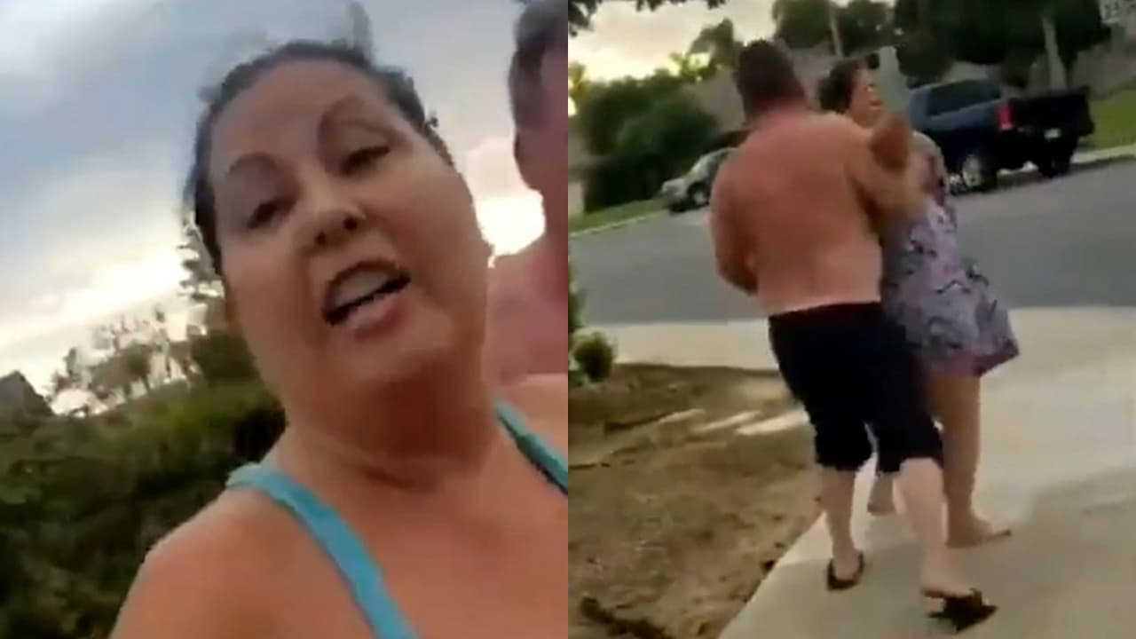 Carrie Maxwell cuando amenazaba a Erika Baze cuando esta se dirigía a su vehículo en compañía de su hija de 8 años.