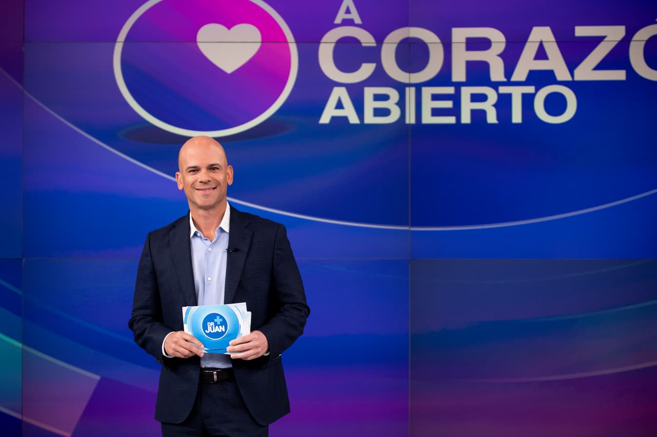 El Dr. Juan Rivera prometió traernos los mejores consejos sobre salud, grandes invitados y las historias más conmovedoras 'A Corazón Abierto.'.