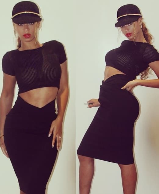 De inmediato las redes sociales ardieron, y ni la emoción de 'Bey' por la popular dieta le sirvió a los fans para estar contenttos con ella.