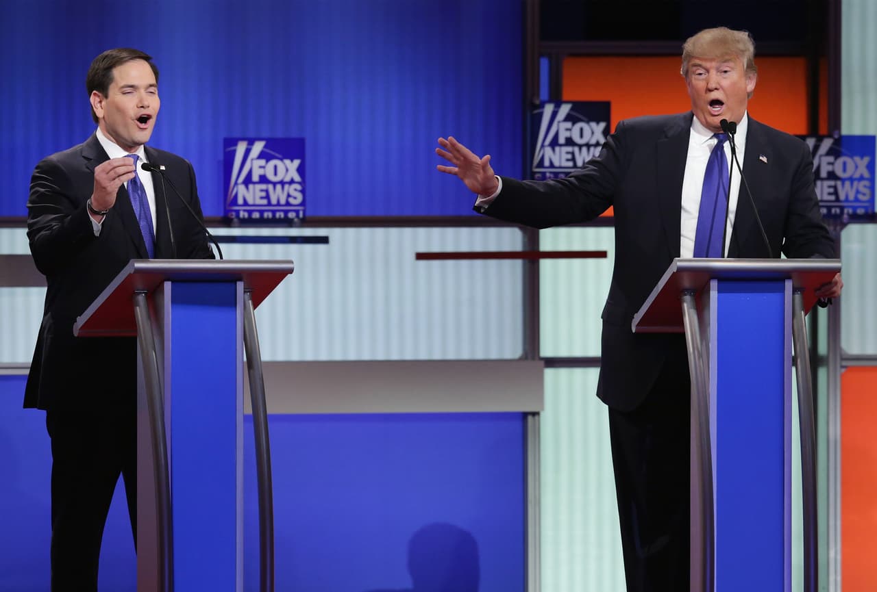 Trump tiene 7 puntos de ventaja sobre Rubio en Florida, según nueva encuesta