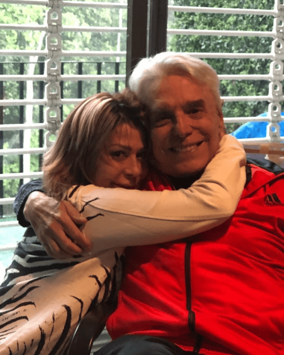 Alejandra Guzmán y su papá, Enrique Guzmán.