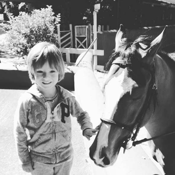 El pequeño principito de Galilea Montijo, Mateo, es amante de los animales.