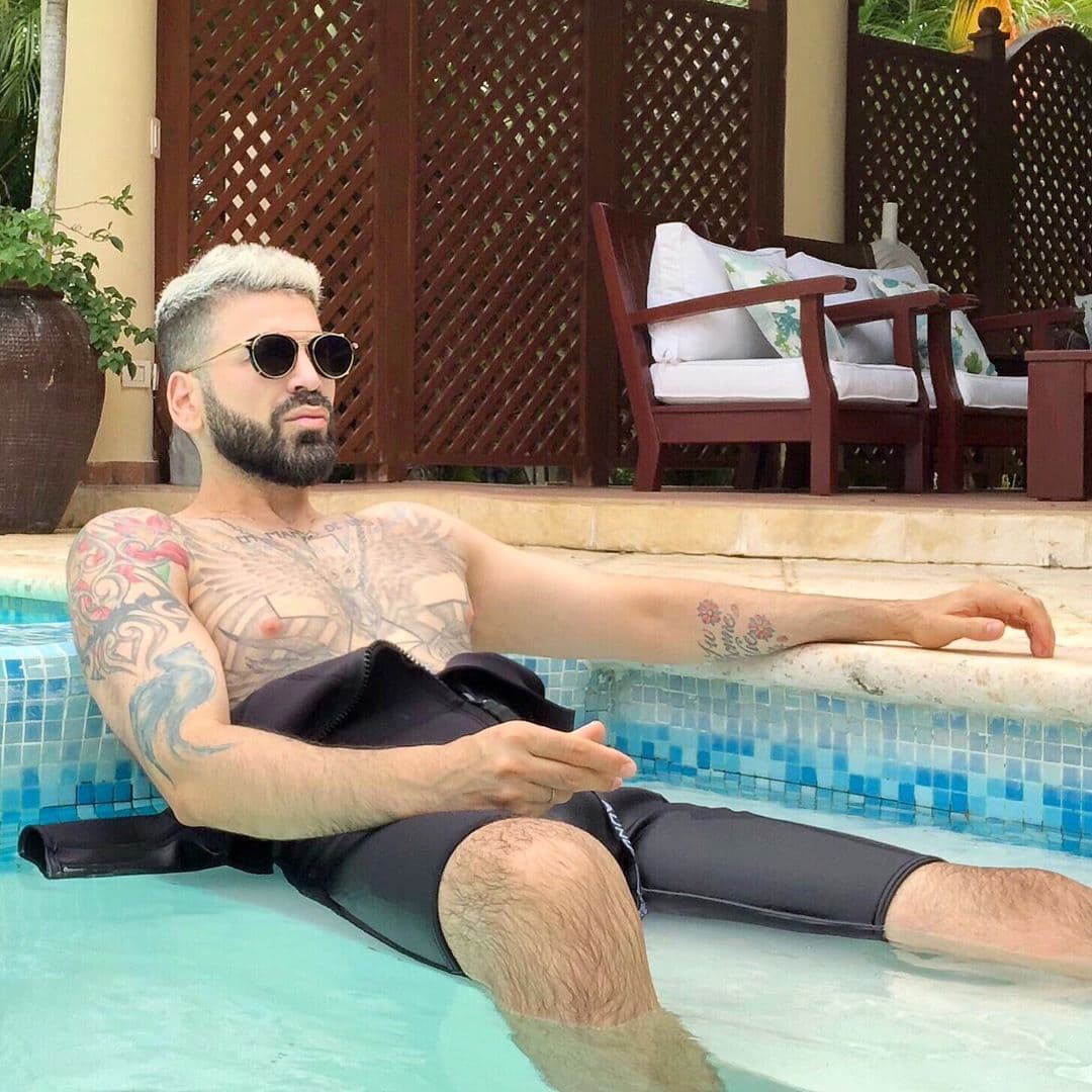 Por último, Jomari Goyso demostró que también luce un cuerpo de verano cuando viajó a República Dominicana.