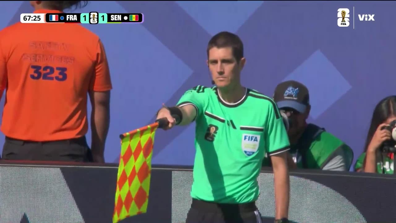 ¡Se salva Francia! Anulan el empate de Senegal por fuera de juego