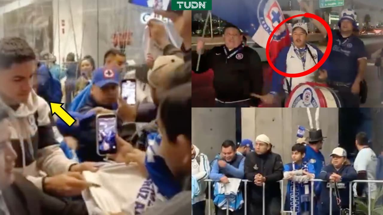 ¡Insólito! La afición celeste recibe a Cruz Azul y así responden los jugadores