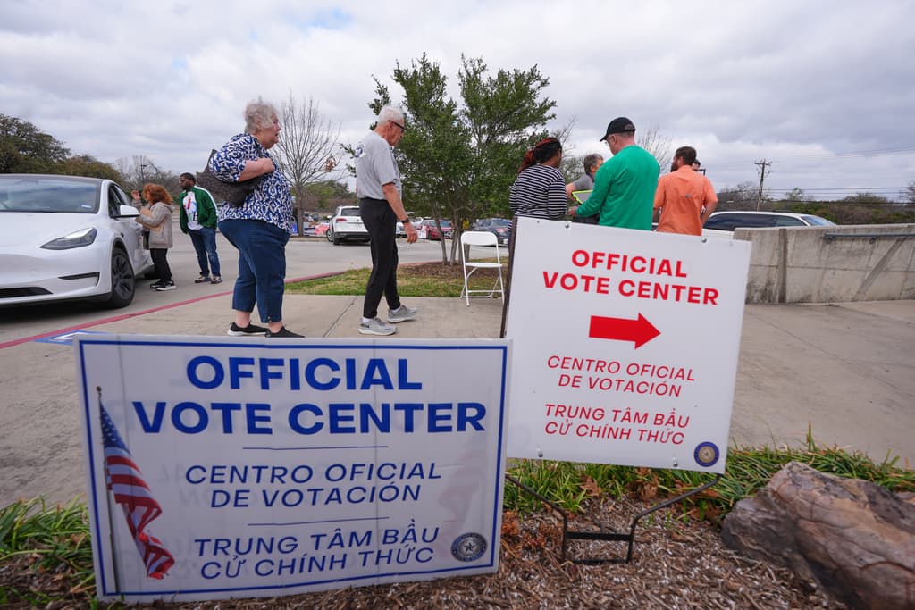 Texas registra participación récord en el arranque de la votación anticipada y aumenta la presión sobre los republicanos