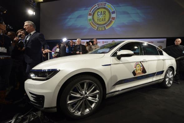 El Volkswagen Passat ganó la designación de "Auto del Año" en el Autoshow de Ginebra.
