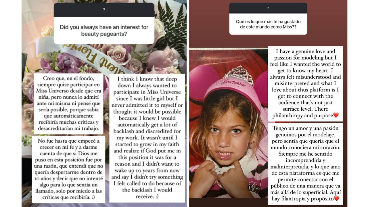 Lina Luaces respondió preguntas de sus seguidores.