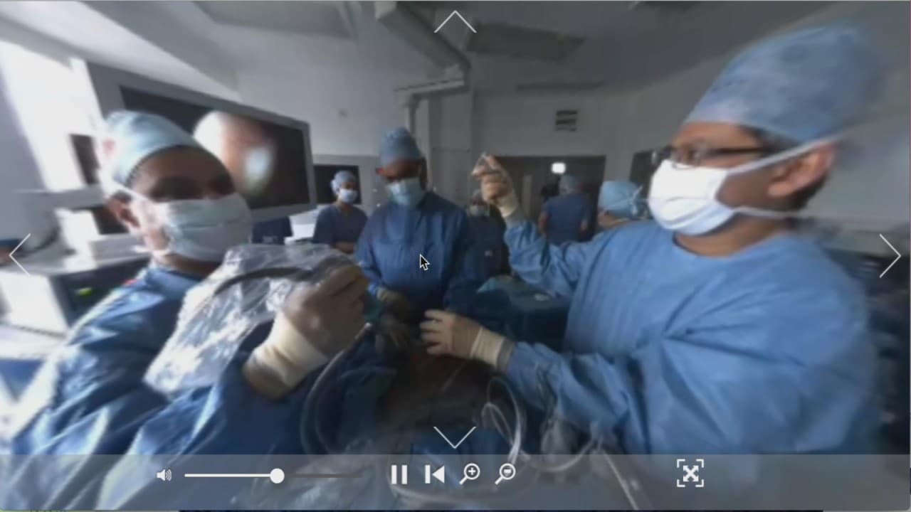 Transmiten en vivo la primera cirugía en realidad virtual