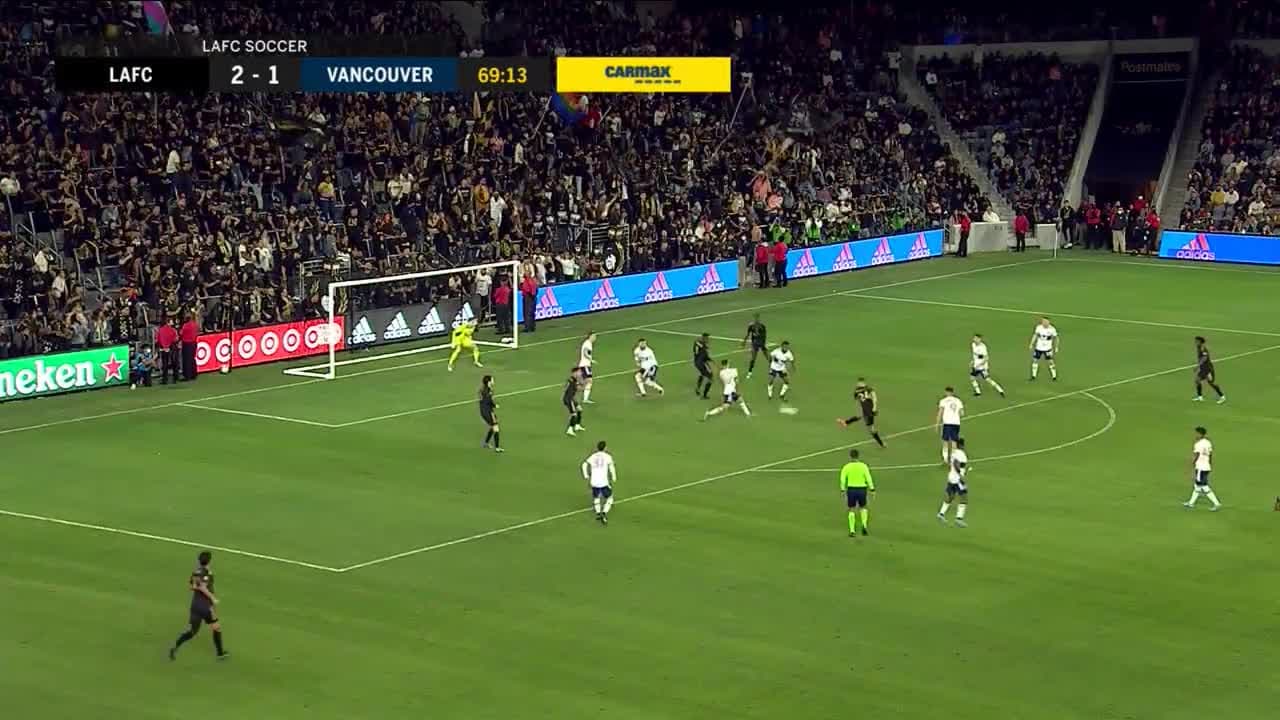 Ryan Hollingshead sella su doblete con el 3-1 del LAFC sobre Vancouver