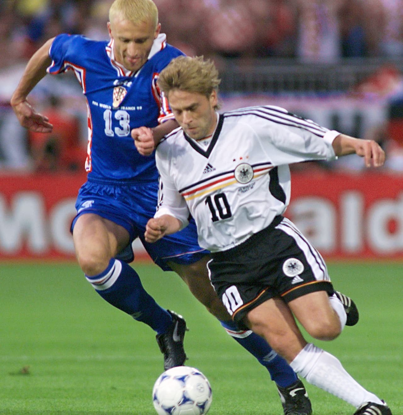 Con la sorpresa a su favor, Croacia enfrentó a Alemania en cuartos de final. Su rival era el favorito por la tradición, pero los balcánicos poco creía en eso.