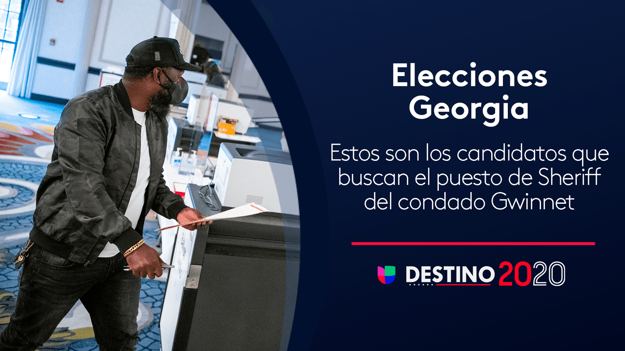 Estos son los candidatos que buscan ser sheriff del condado Gwinnett en Georgia