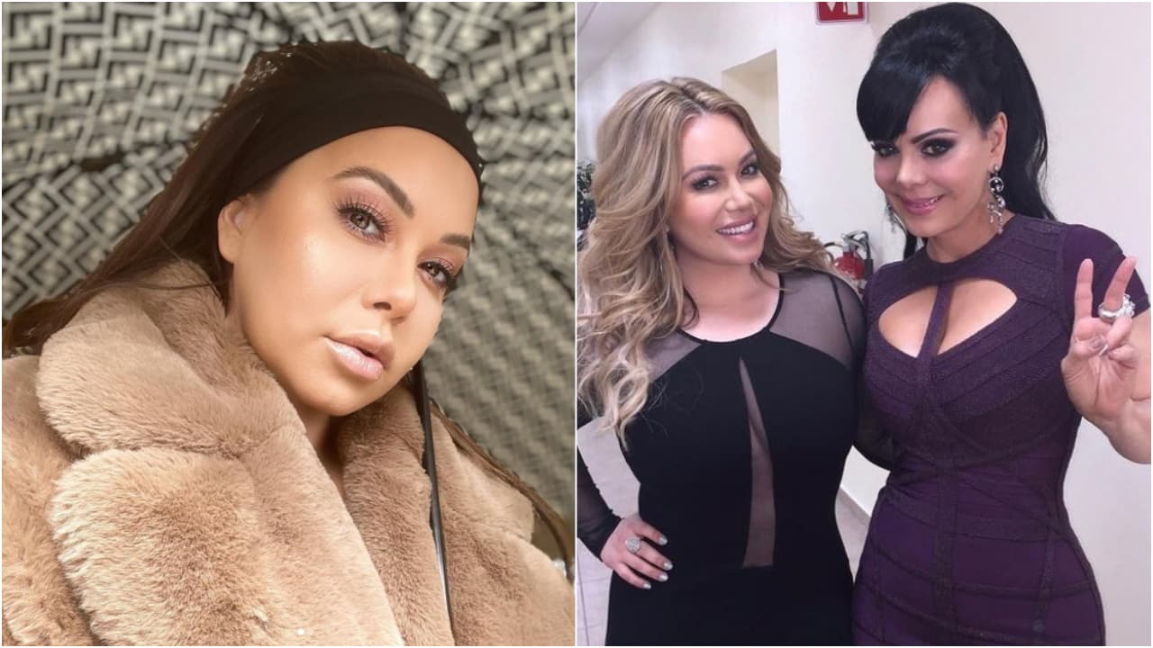 Chiquis reacciona a la aclaración de Maribel Guardia sobre su libro