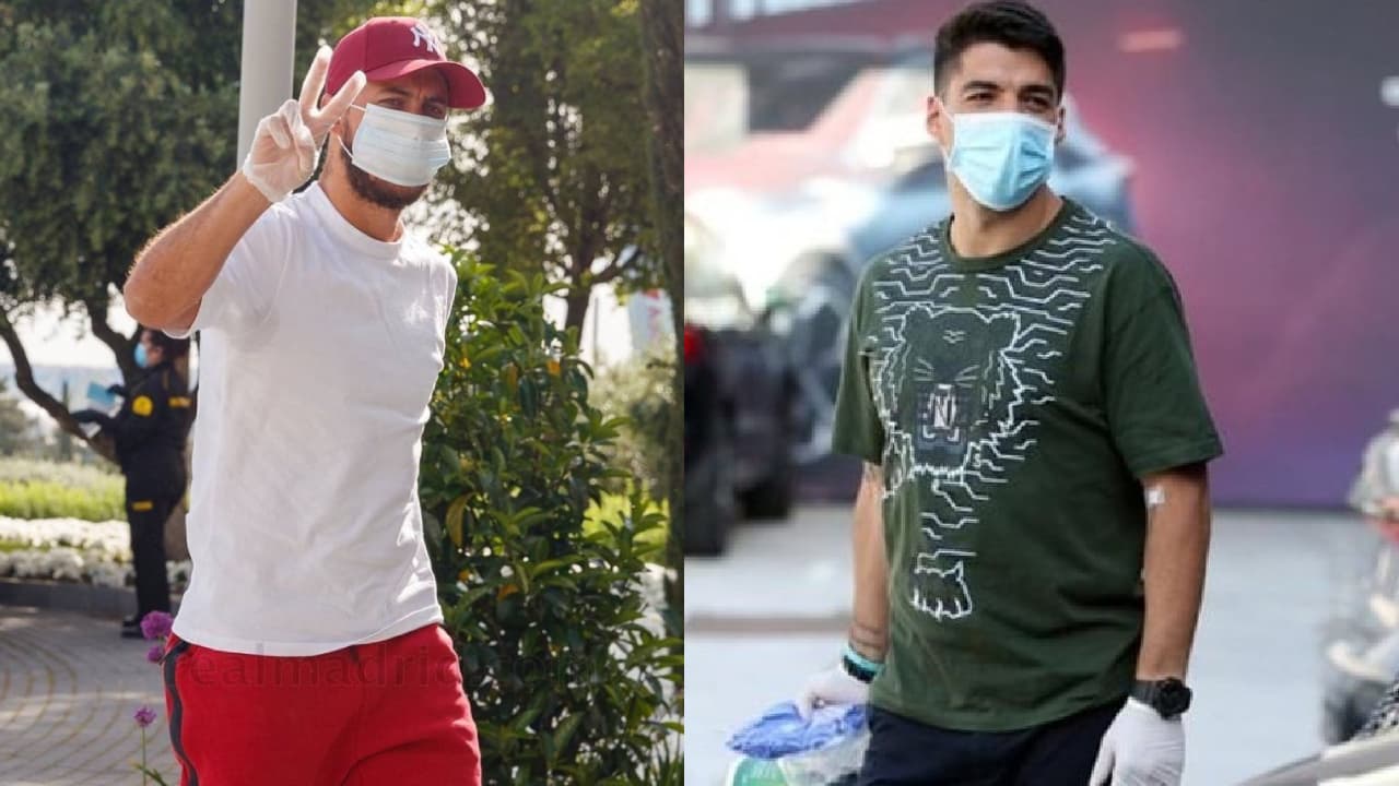 Hazard y Suárez hacen arder las redes por su estado físico