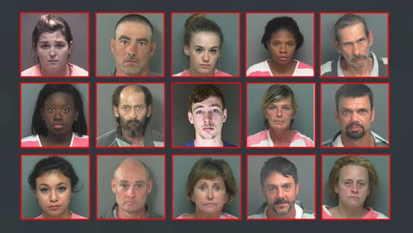 Equipo SWAT arresta a 36 fugitivos en Montgomery, Texas