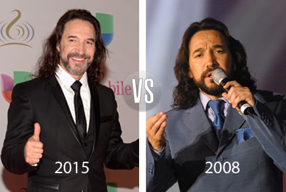 Y si tomamos un caso extremo tenemos a 'El Buki' que siempre se ve igualito, nunca cambia su look y en su rostro nunca se refleja el paso de los años.
