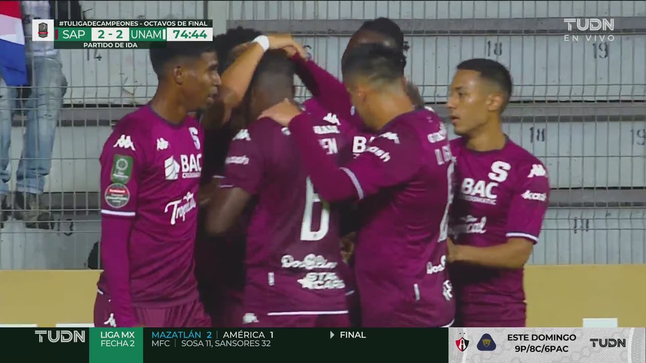 ¡Empata Saprissa! Talavera regala rebote y Bolaños marca el 2-2