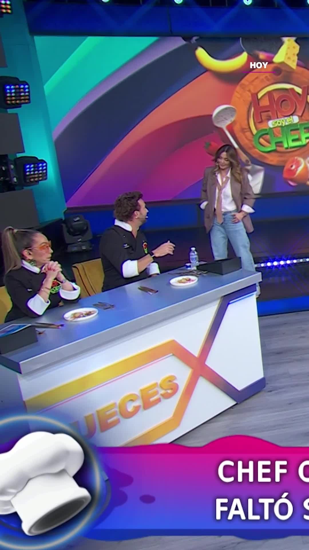 Para que no se aguade el chilaquil: Escalona tan considerada con el chef Oropeza