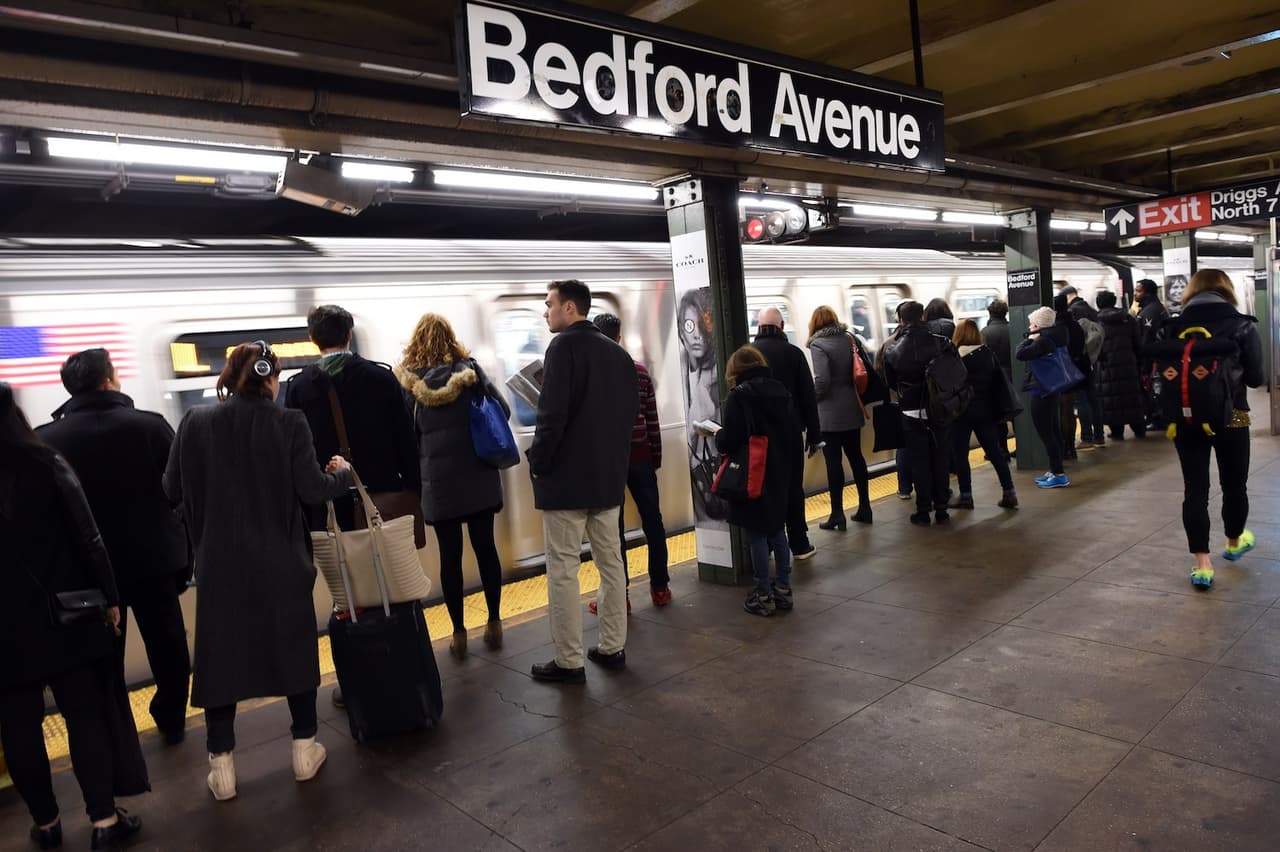 Estación del "L" en Williamsburg