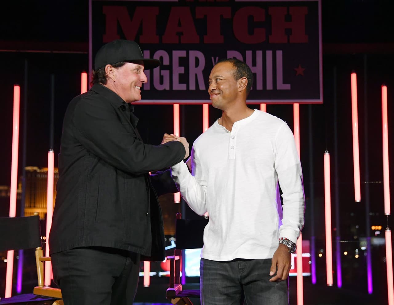 Phil Mickelson planea un mano a mano con Tiger Woods