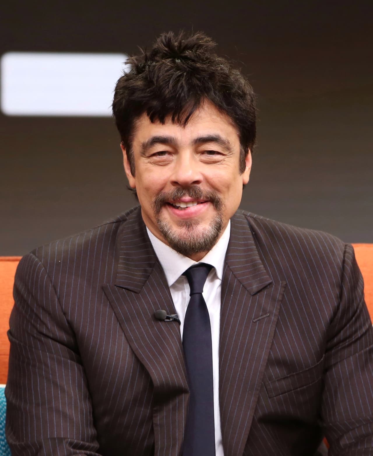 Sonriente y de muy buen humor, Benicio del Toro regresó este jueves a Despierta América.
