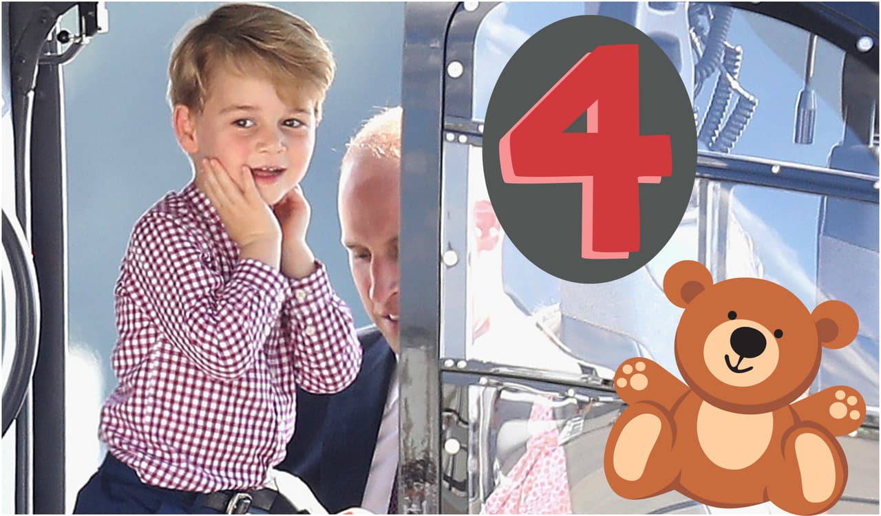 En el almuerzo el pequeño George come un 'snack' que consiste en una pieza de fruta, leche orgánica o agua y un pan de frutas recién horneado. Para la comida, puede elegir entre la barra de ensaladas, sopas recién preparadas y como plato fuerte sirven cordero, empanadas de pavo con verduras, paninis, entre otros.