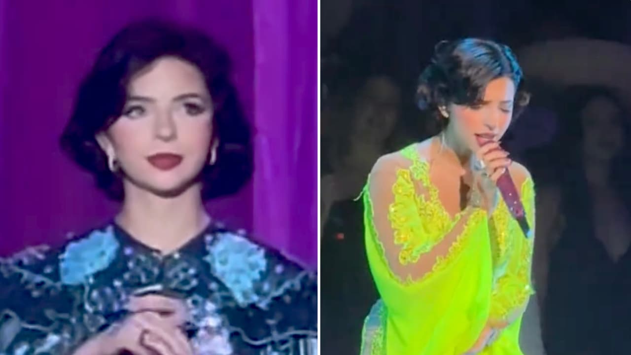 ¿Ángela Aguilar olvida letra de su canción en pleno concierto? Así pide disculpas