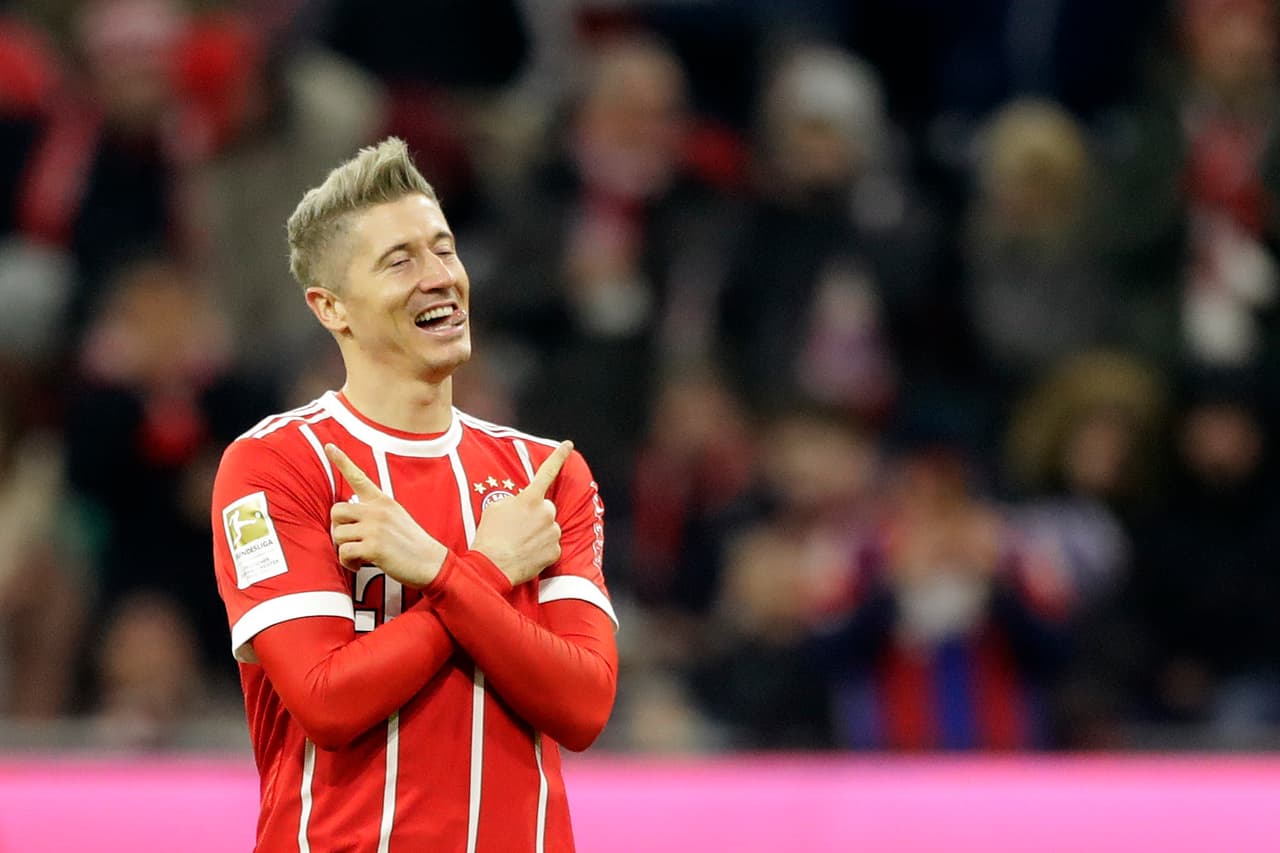 <b>Delantero: </b>Robert Lewandowski (Bayern Múnich / Polonia)