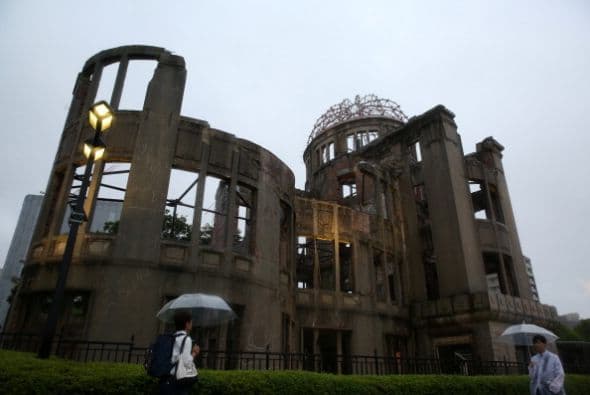 Coincidiendo con la conmemoración del 70 aniversario del bombardeo atómico.