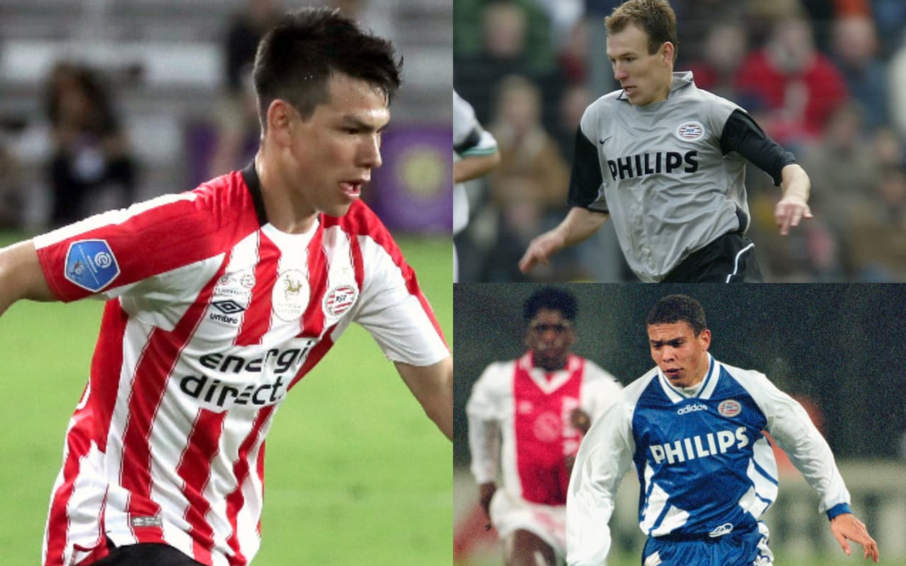 El mexicano Hirving Lozano se ha convertido en uno de los jugadores que seduce a Europa por su buen paso con el PSV Eindhoven, de donde han salido figuras que se han convertido en estrellas mundiales.