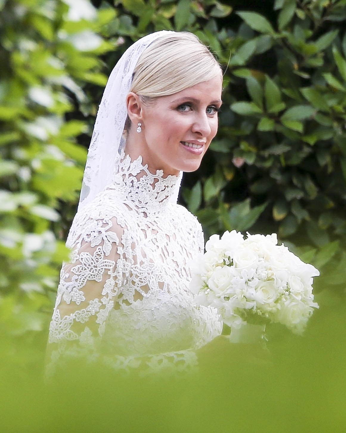 Estas son fotos de su encantadora boda con James Rothschild.